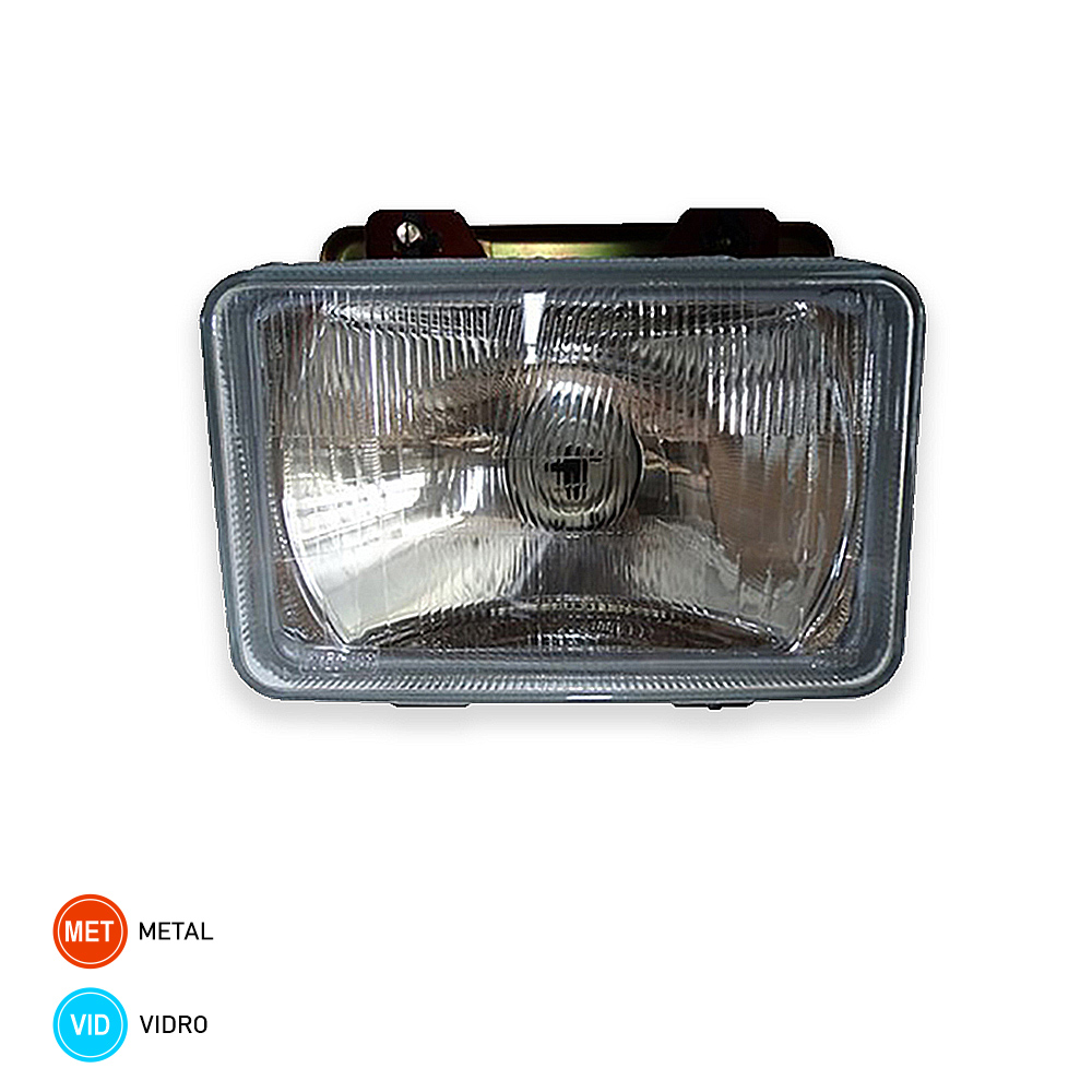 Farol Caminhão Mercedes-Benz 1618, 1935 1989 a 1995 H-1 Direito/ Esquerdo (FM-14)